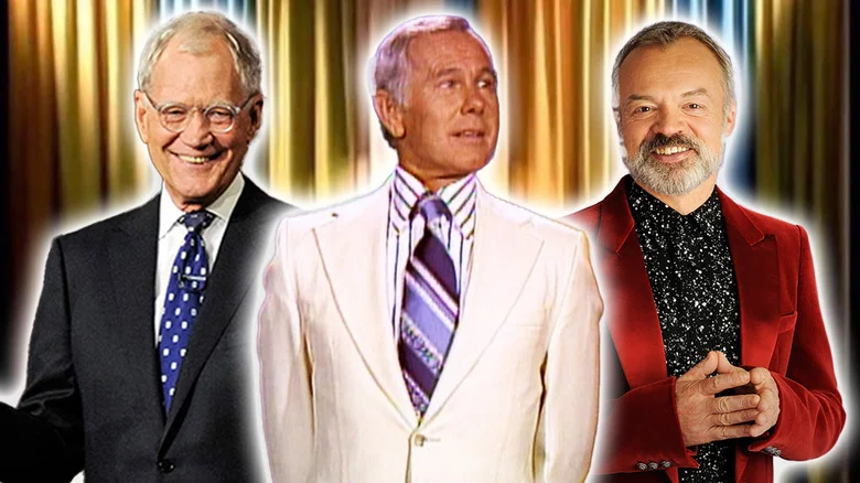 David Letterman, Johnny Carson and Graham Norton
