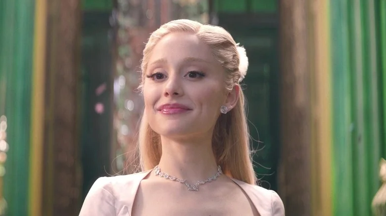 Galinda Upland smiling in Wicked for Good