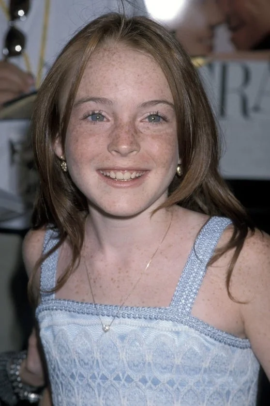Lindsay Lohan on the red carpet
