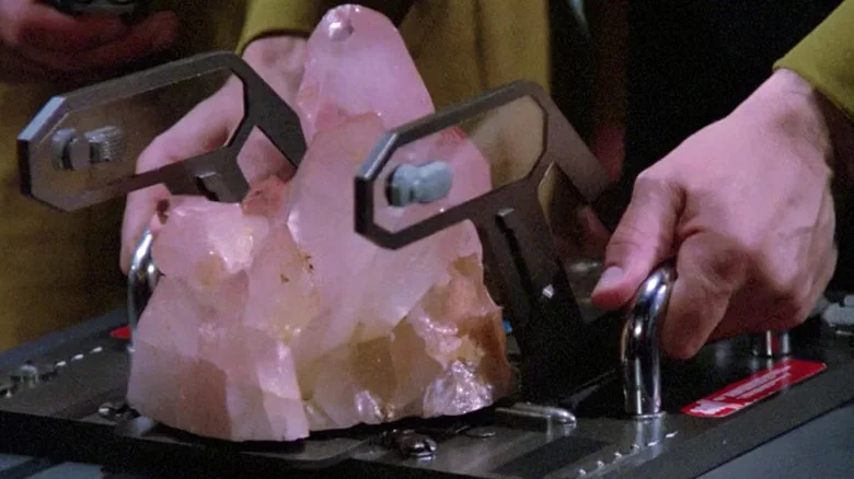 A hunk of dilithium crystals on Star Trek: The Next Generation