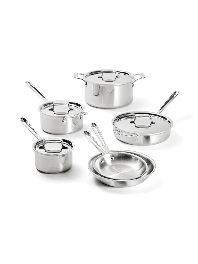 All-Clad D5 Stainless Steel Cookware Set