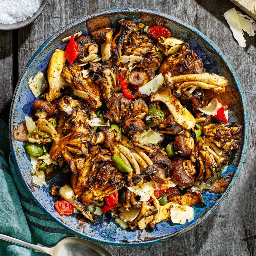 Image may contain Dish Food Meal Platter and Plant