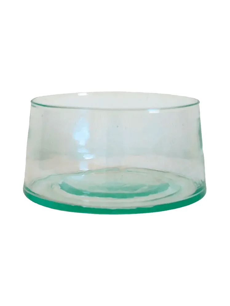 Apartment F Moroccan Blown Glass Salad Bowl