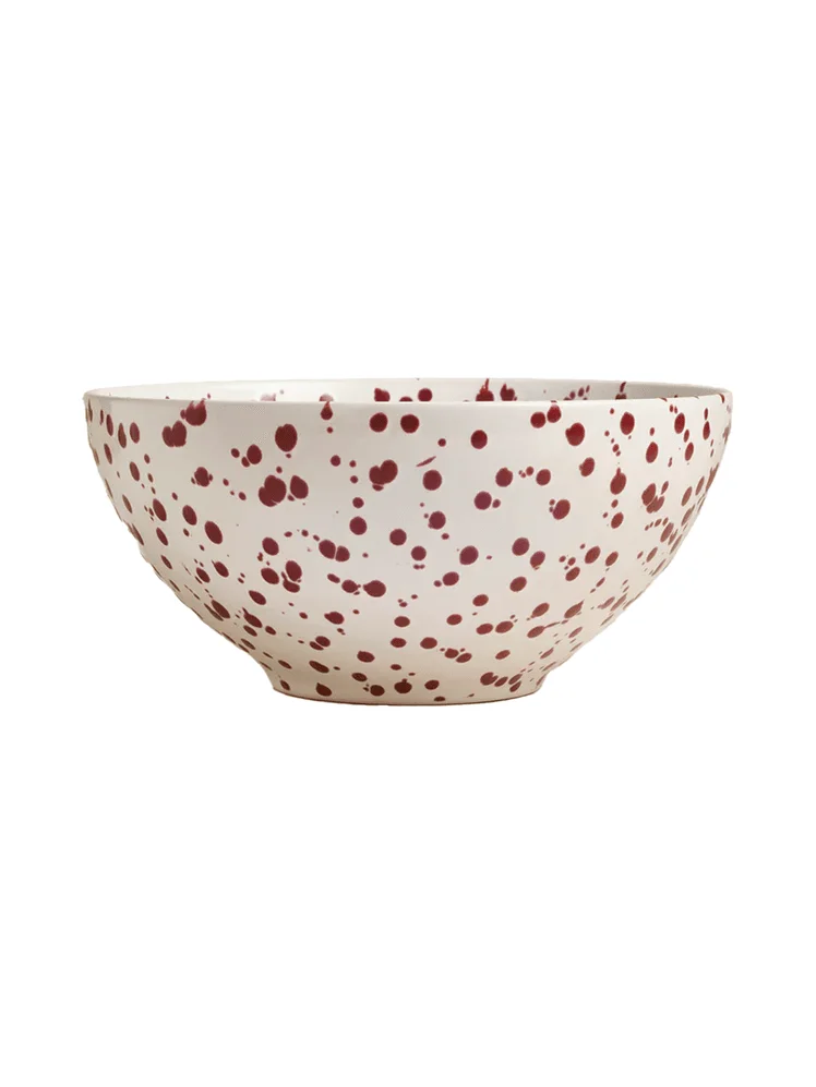 Year & Day Splatter Serving Bowl