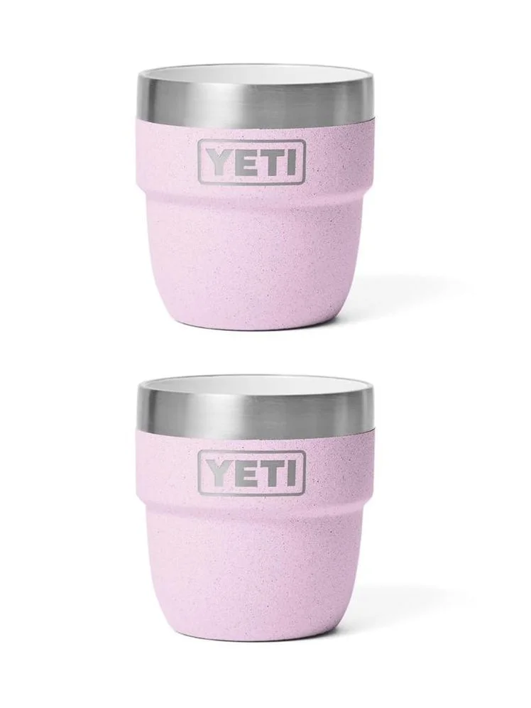 YETI products - YETI Rambler 4 oz Stackable Cup, Stainless Steel, Vacuum Insulated Espresso/Coffee Cup, 2 Pack
