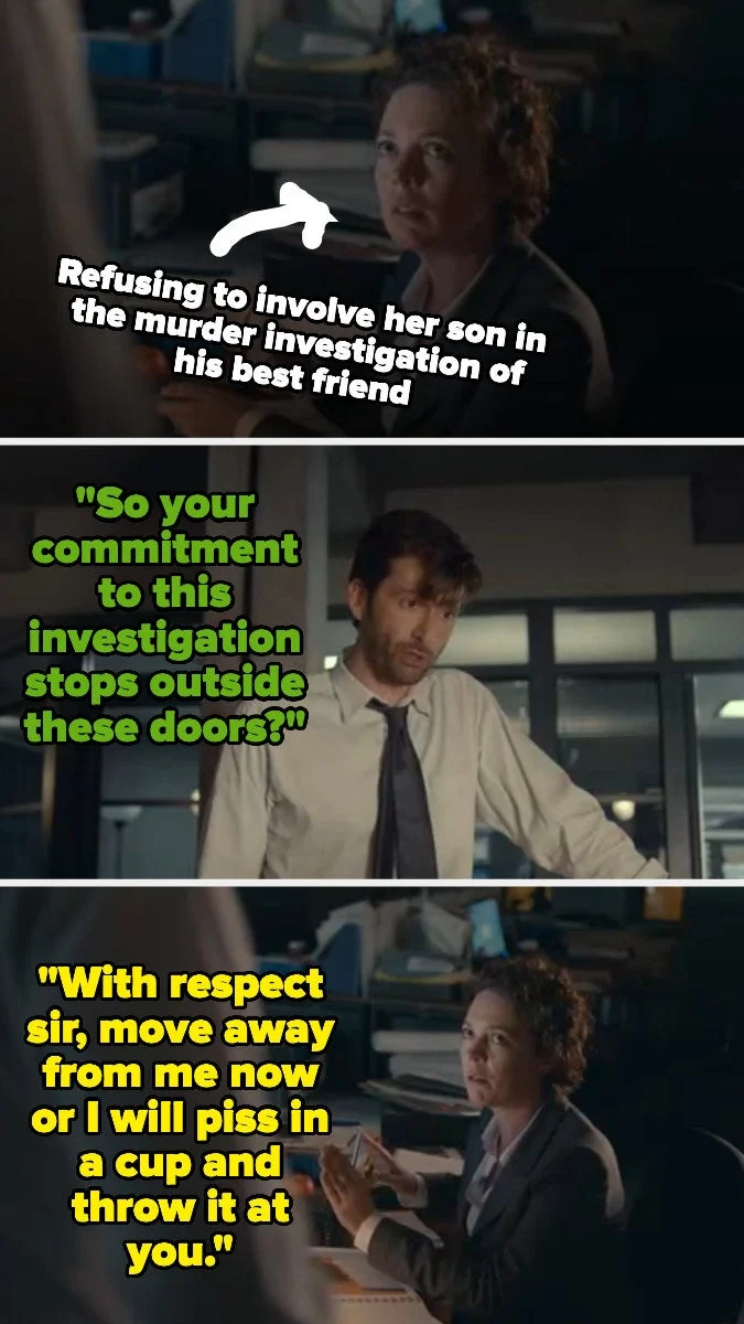 Screenshots from "Broadchurch"