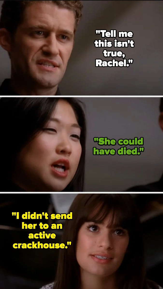 Screenshots from "Glee"