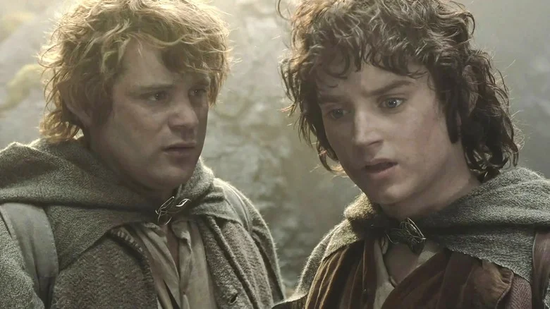 Sam and Frodo discuss what to do with Gollum in The Two Towers