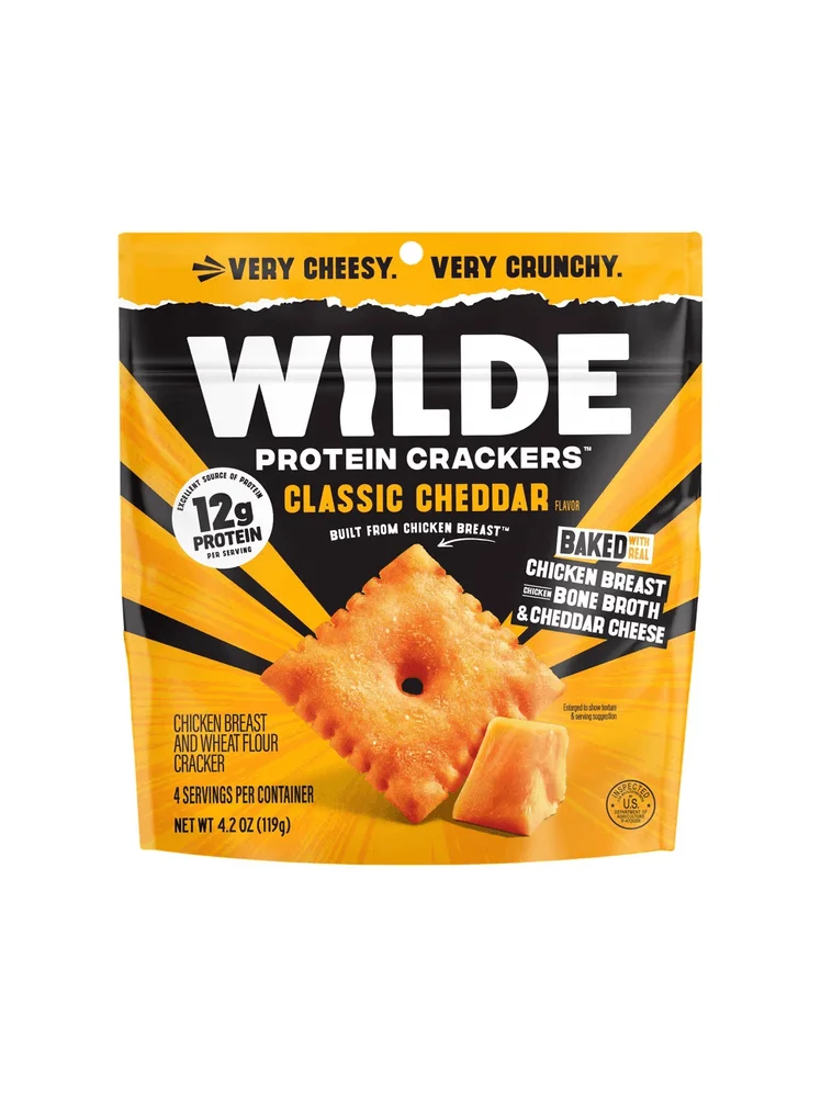 WILDE Original Cheddar Cheese Protein Crackers
