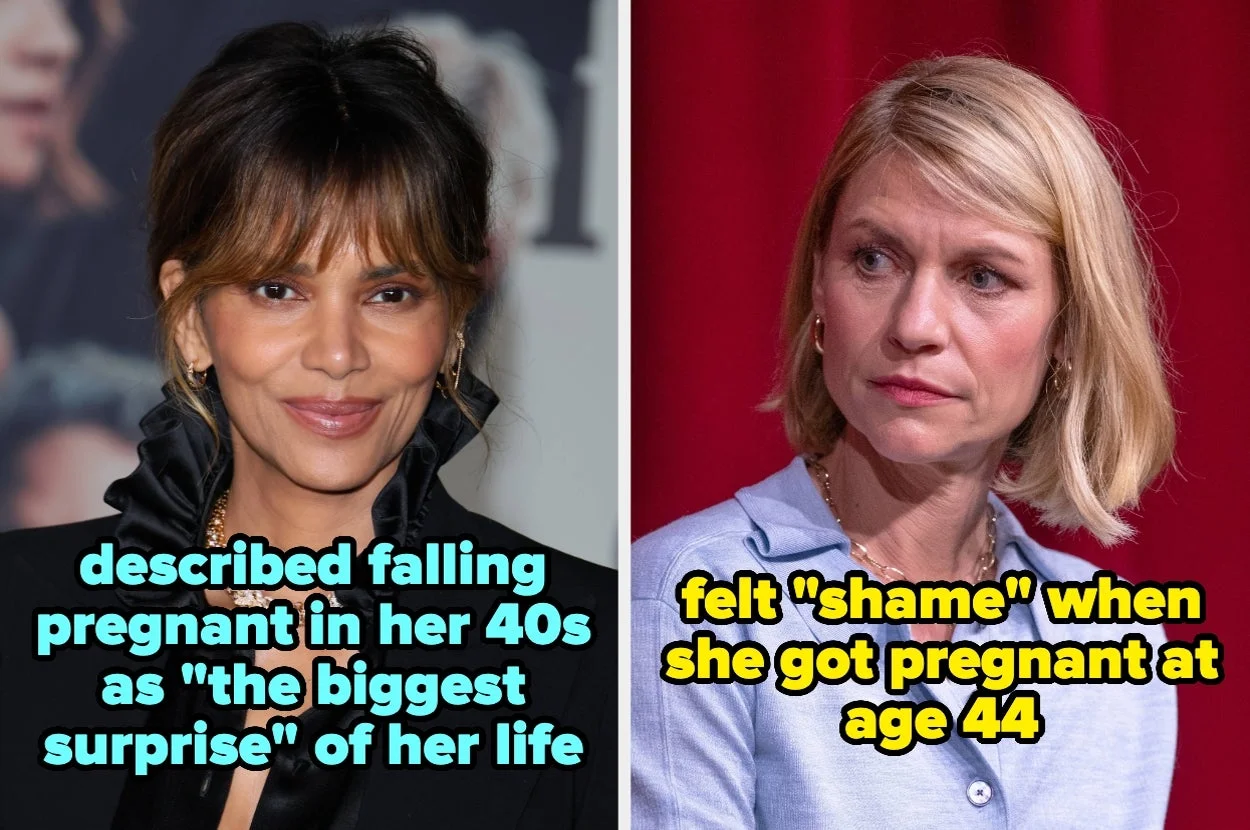Here Are A Bunch Of Famous Women Who Were Either Totally Shocked Or Overjoyed To Fall Pregnant In Their 40s