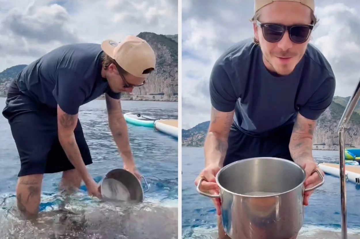 Brooklyn Beckham Boiled Pasta In Seawater In A Recent Cooking Video, And Everyone’s Saying The Same Thing