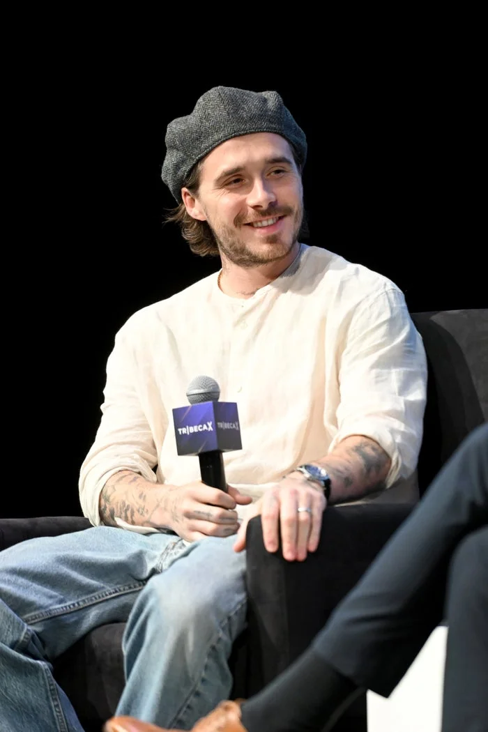 Brooklyn at an event