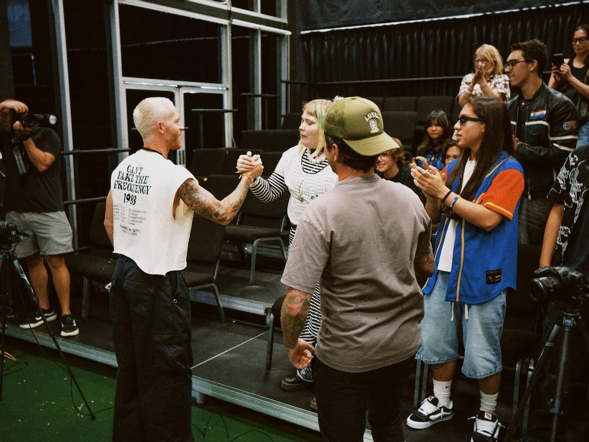 Students from the local School of Rock chapter at Vans Warped Tour Long Beach, held July 25 and 26. (Credit: Loyal to the Craft) 