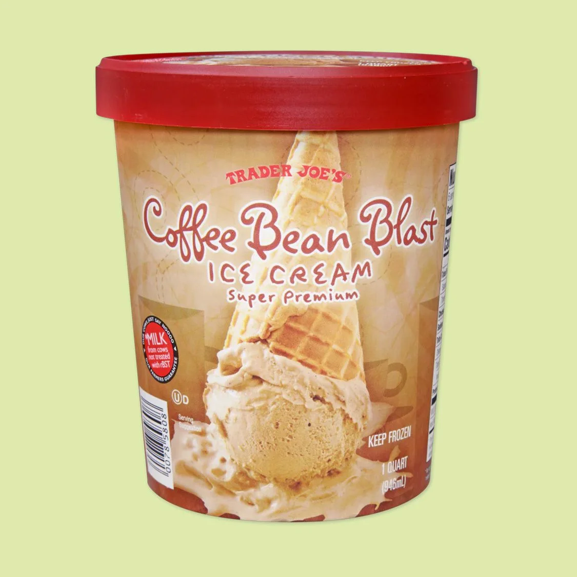 Image may contain Cream Dessert Food Ice Cream Frozen Yogurt Can and Tin