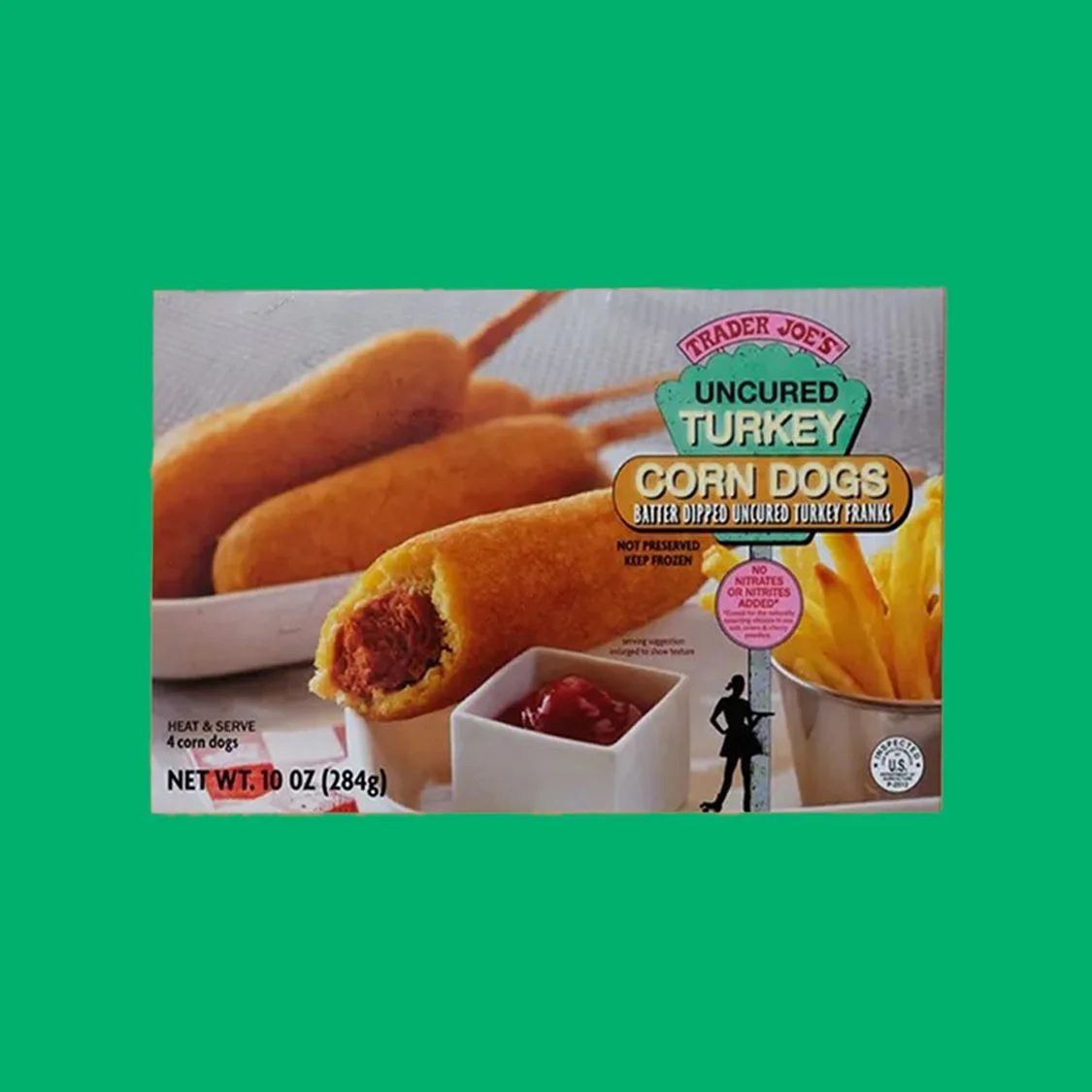 Image may contain Food Fried Chicken Nuggets Ketchup Person and