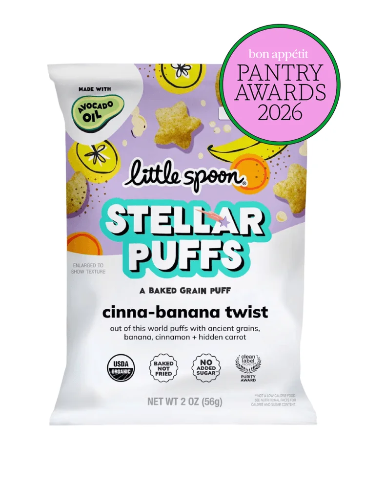 Little Spoon Cinna-Banana Twist Stellar Puffs