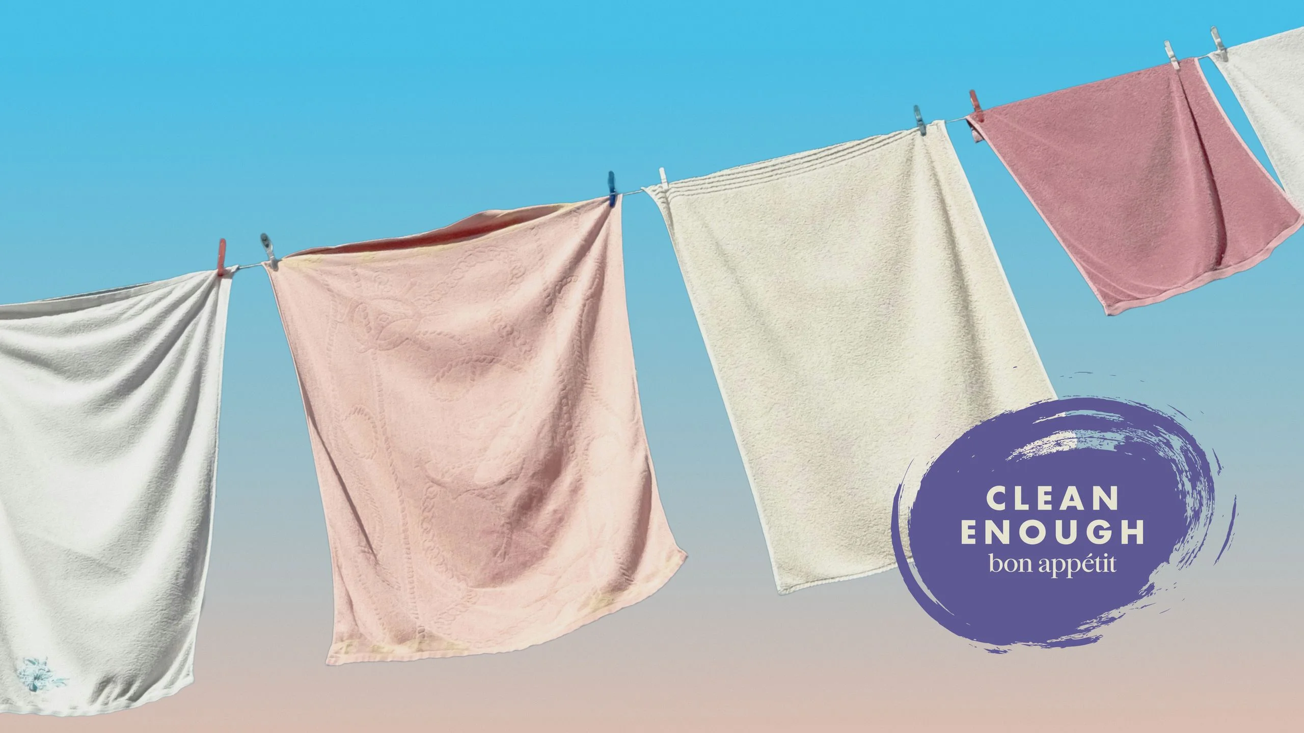 wash dishtowels
