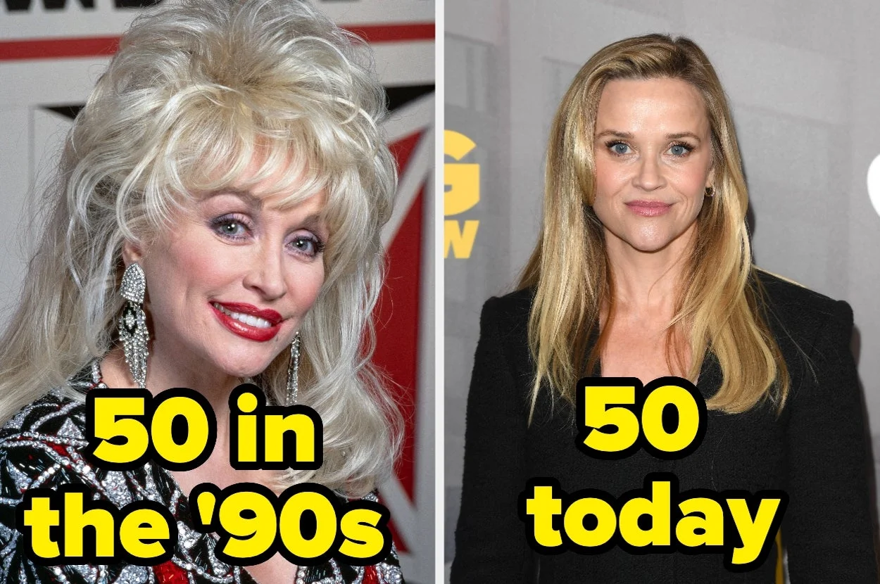 Here's What Being 50 Looked Like In The '90s Vs. Today, And Wow