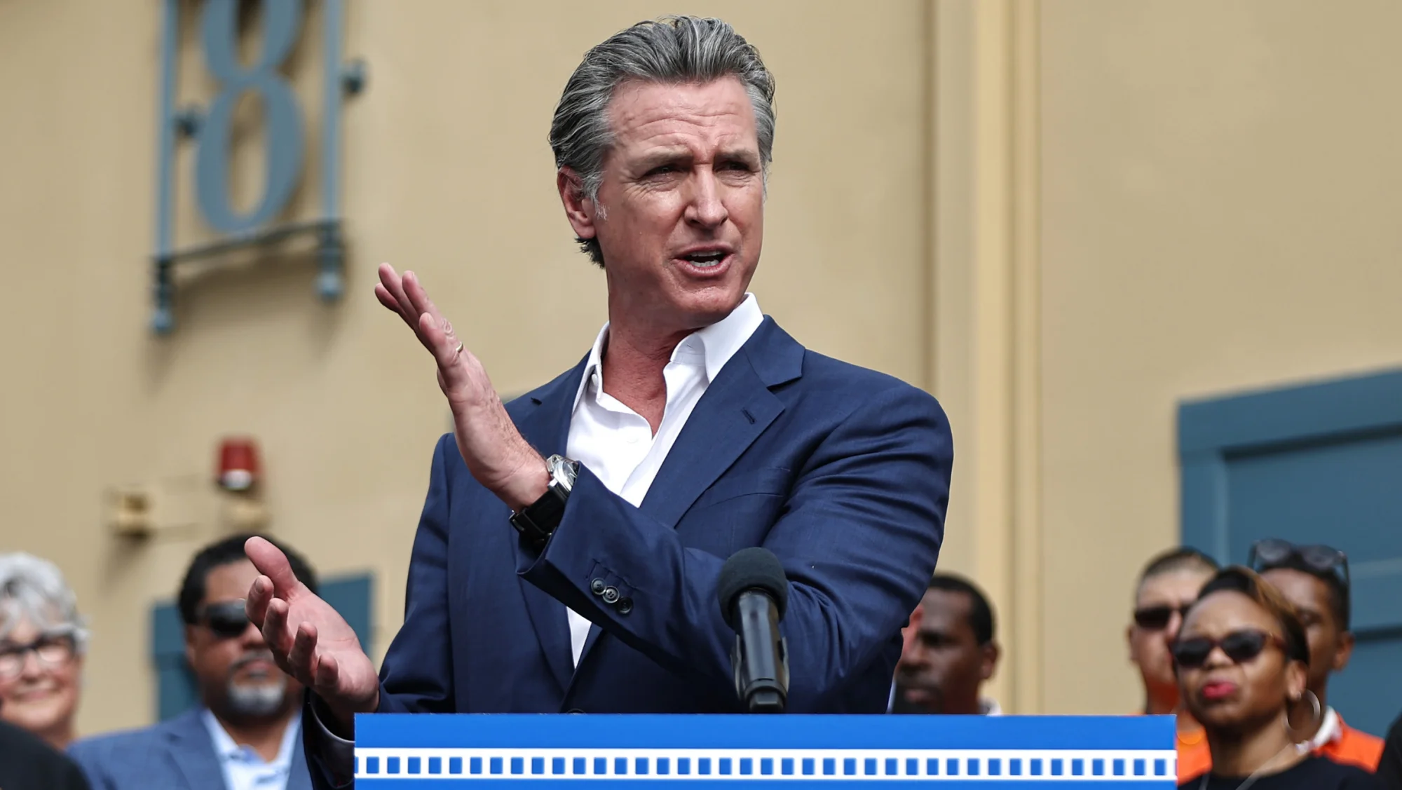 California Gov. Gavin Newsom.