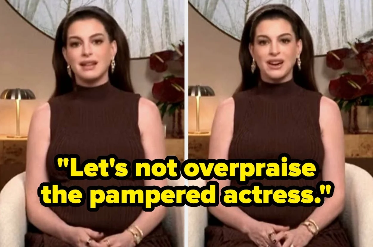 Pregnant Women Are Grateful For Anne Hathaway’s No BS Response To A Question About Navigating Work And Pregnancy — And She Totally Nailed This