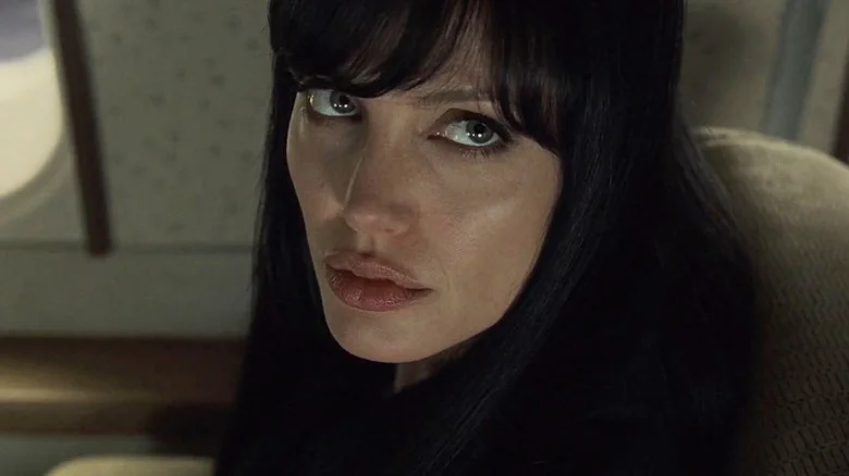 Evelyn Salt with black hair in Salt