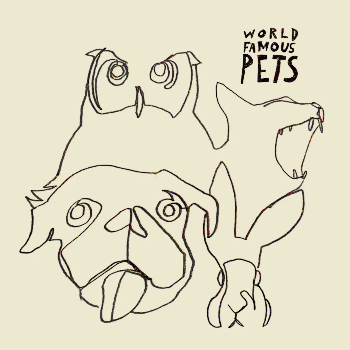 World Famous Pets' self-titled debut album.