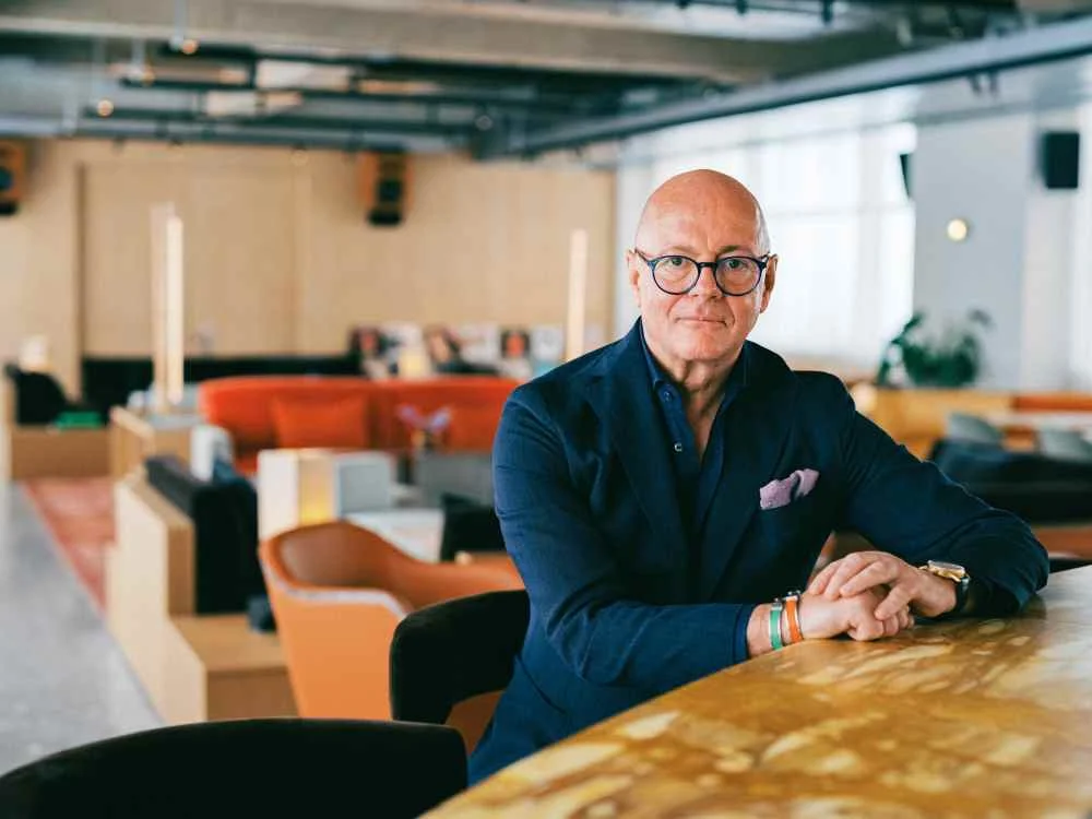 André Maeder, CEO of Selfridges at 40 Duke, the store's new private members' club.