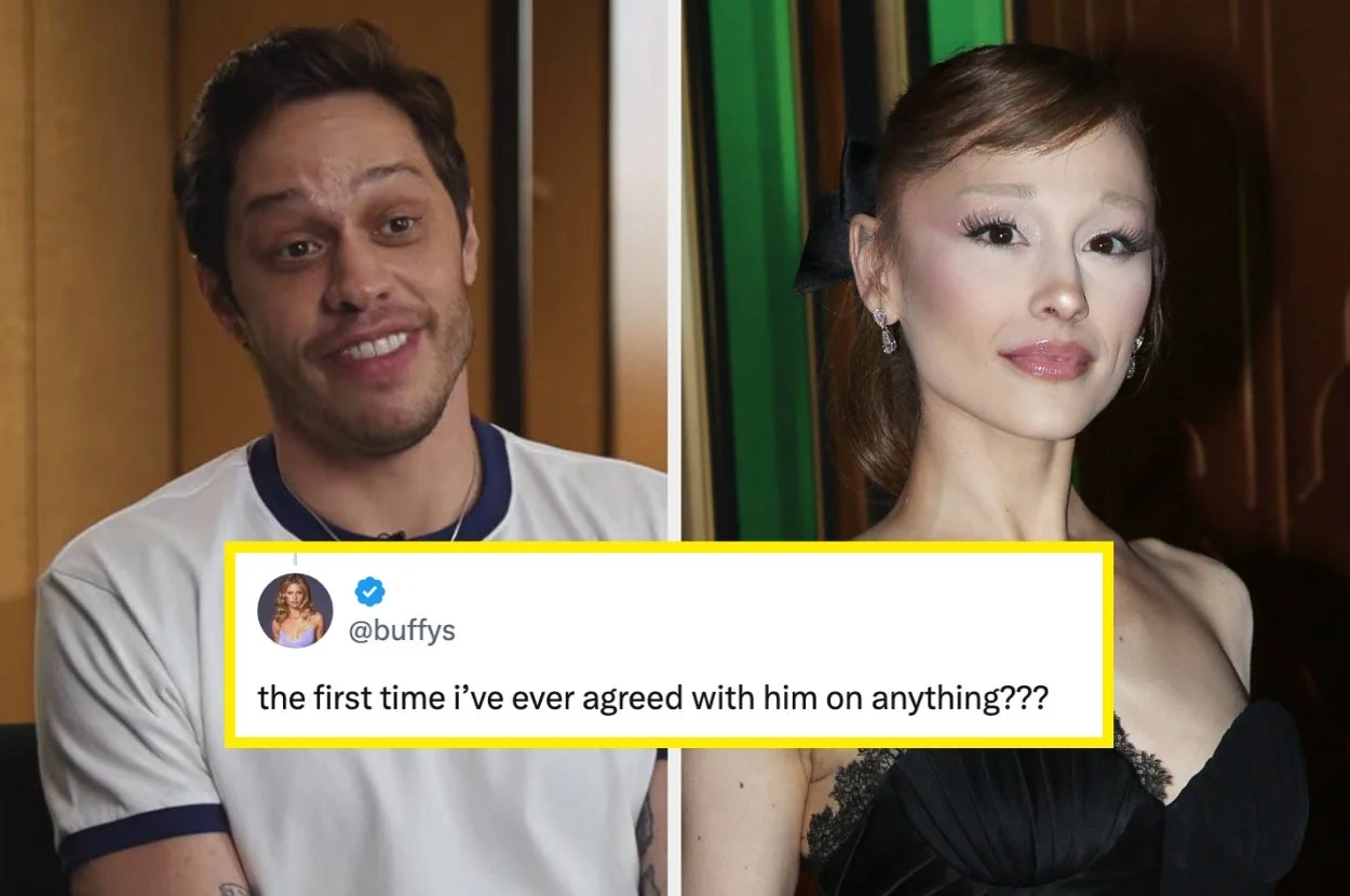 Pete Davidson Just Made Some Rare Comments About His Ex, Ariana Grande, And People Were NOT Expecting This