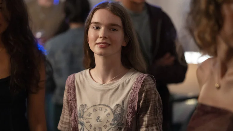 Carrie looks happy at a party in Carrie (2026)